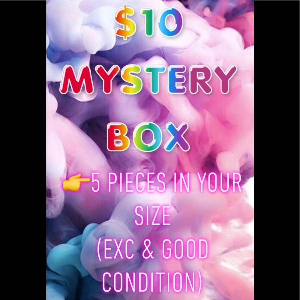🦄$10 MYSTERY BOX 5 PIECES Good to excellent cond